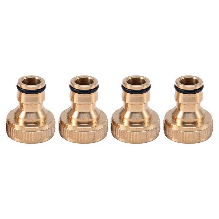 4pcs-garden-water-hose-pipe-fitting-tap-male-faucet-connectors-garden-hose-quick-connect-fittings-3-4-inch