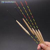 ▼☫ 10PCS Fishing Floats Balsa Flotteur Buoy Peche Shallow Water Ice Floating Bobbers Wooden Float For Fishing Accessories Tackle