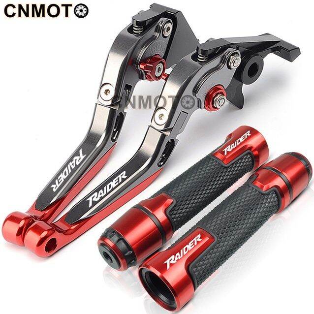 for-suzuki-raider-r150-r150-fi-modified-6-stage-adjustable-foldable-brake-clutch-lever-with-handlebar-grips-glue-set