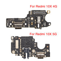 10 PcsLot untuk 10X Xiaomi Redmi 4G 5G Mengecas Bagian Lebaga Penyambung Port สายเคเบิลงอได้ dengan Mikrofon