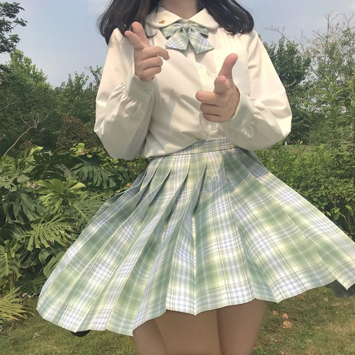 【AT-JK】 Japanese School Clothes Jk Uniform Set Long Sleeve School Girl ...