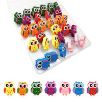 30pcs Cute Cartoon Push Pins Board Pins Drawing Photo Wall Studs Office Photo Maps School Classroom Supplies 30pcs Cute Cartoon Thumbtack Board Pins Owl Push Pins Push Pins Thumbtack Board Pins