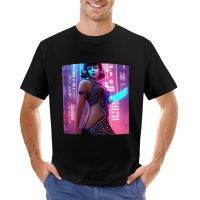 Cyberpunk Flapper T-Shirt T-Shirts Man MenS Clothing