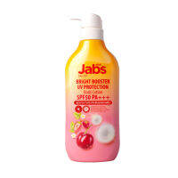 แจ๊บส์ ไบรท์บูสเตอร์ ยูวี โพรเทคชั่น บอดี้โลชั่น SPF50 PA+++ 450ml. 07878 Jabs Bright Booster UV Protection Body Lotion