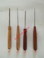 ♚ Piano tuning maintenance tools red wood handle reamer taper through needle jujube wood handle