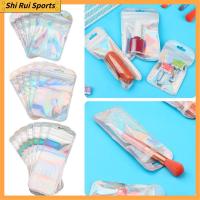 SHIRUI 50pcs/bag คุณภาพสูง ผนึก สีรุ้ง ถุงบรรจุภัณฑ์ ถุง OPP ถุงปิดผนึกด้วยตนเอง ถุงซิปล็อค