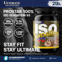 ?ULTIMATE NUTRITION? PROSTAR 100% ISO SENSATION 93 [2 lb] โปรตีนคุณภาพสูง ปราศจากไขมัน