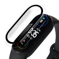 【เสื้อเบลเซอร์เส้นทาง】ฟิล์มเคส PC แบบแข็งสำหรับ Xiaomi Miband 6 5 4 3เคสป้องกันหน้าจอสายนาฬิกาข้อมือสายนาฬิกาอัจฉริยะสำหรับ Mi Band NFC 6 5 4 3