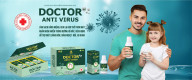 Nước súc miệng Doctor Antivirus thơm miệng, làm sạch răng NSB01 thumbnail