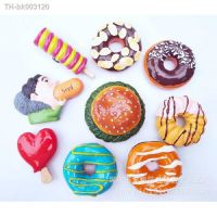 ❍♠ Cute Chocolate Strawberry Cream Donut Magnets Love Ice Cream Simulation Food Decorative Magnets Hamburger Bread 3d Magnet Fridge