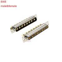 (Cutting-edge)1PCS 8W8 30A Gold Plated ชายหญิงสูง CONNECTOR D-SUB อะแดปเตอร์ประเภท8pin ปลั๊กเชื่อมซ็อกเก็ตสูง DB