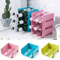 Refrigerator Beer Beverage Storage Box Kitchen Cans Bottle Storage Rack Stackable Wine Bottles Holder Refrigerator Organizer