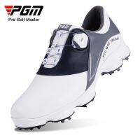 PGM Mens cowhide Golf Shoes Shoe Spikes Ecco Waterproof Casual Wear Anti-slip Male Sneakers Mens Sports Shoes XZ194