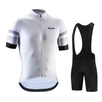 2023 New Cycling Clothing Men Cycling Set Bike Clothing Breathable Anti-UV Bicycle Wear/Short Sleeve Cycling Jersey Raphaful