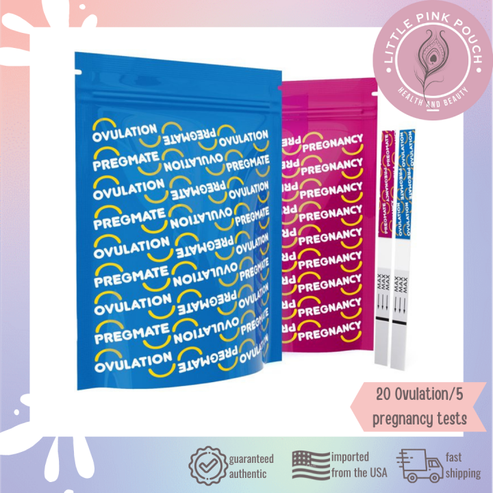 Pregmate Ovulation Test Strips and Pregnancy Test Strips Lazada PH