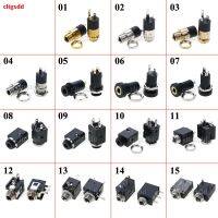 PJ-392 399 341 342 324 325 Stereo Female Sockect Jack 3.5 Audio Headphone Connector 3.5mm Headphone Audio Video Jack Socket Plug