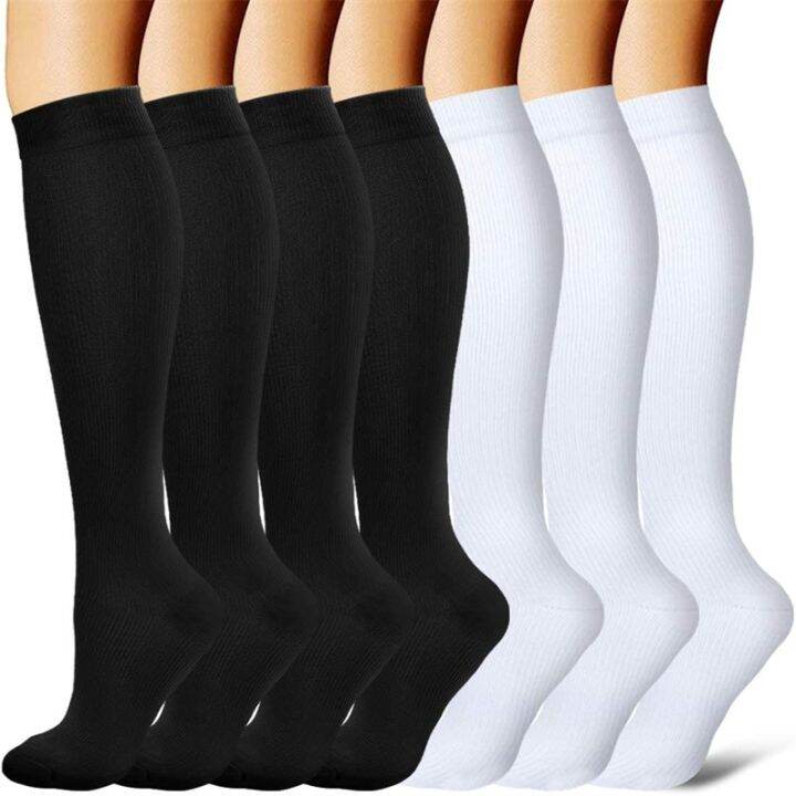 {hot} Compression Socks Kneel High 30 Mmgh Women Men Compression