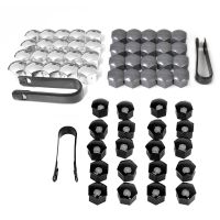 20Pcs Special Socket Protection Dust Car Wheel Nut Caps Auto Hub Screw Cover Bolt Rims Exterior Decoration 17mm amp; Removal Tool