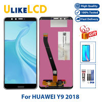 5.93 หน้าจอแสดงผลสำหรับหัวเว่ย Y9 2018 FLA-AL10จอแสดงผล Lcd Touch Screen Digitizer เปลี่ยนสำหรับหัวเว่ยเพลิดเพลินไปกับ8บวก