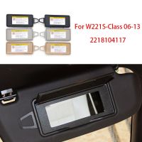 ฝาครอบกระจกแต่งหน้าม่านบังแดดกระจกแต่งหน้ากระบังแสงรถยนต์สำหรับ Mercedes Benz S Class W221 2218104117 06-13อุปกรณ์ตกแต่งรถยนต์