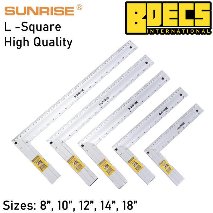 Aluminum L Square Try Square Squala Carpentry Square High Quality