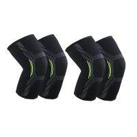 2 Pcs Breathable Basketball Football Sports Kneepad High Elastic Volleyball Knee Pads Brace Training Knee Support Protect, S &amp; M