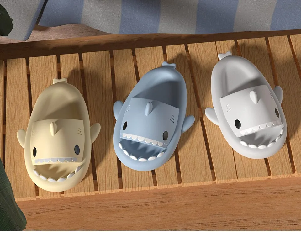 Miniso sales shark slippers