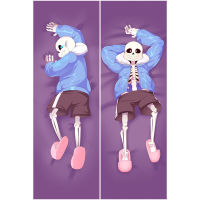 Anime Game Undertale Sans Dakimakura Skeleton Boy Hugging Body Pillow Case Cover Bedding Otaku Cosplay Pillowcase Male BL Gift