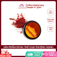 Saffron nhụy hoa nghệ tây Kingdom Iran hộp mẫu thử 0.1 gram