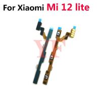 ปุ่มเปิดปิด Xiaomi Mi จ่ายพลังงาน12 Lite ของแท้สายเคเบิลงอได้สายเคเบิ้ลหลักด้านข้างสายเคเบิลงอได้ LPX3762อะไหล่ทดแทน