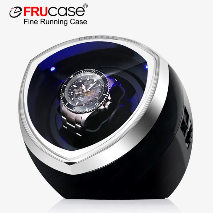 FRUCASE Single Watch Winder สำหรับนาฬิกาอัตโนมัติ Automatic Winder MultiFunction 5โหมด Lazada
