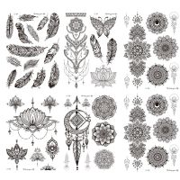 hot！【DT】⊕  Pattern Temporary Tattoos for Stickers Shoulder