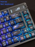 PIIFOX OEM Mechanical Keyboard Keycap Side Print Transmittance Keycap Universe Interslar Keycap Thermal Sublimation Transparent 130 Keys Suitable For Various Layouts