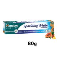 Himalaya SPARKLING WHITE Tooth Paste ยาสีฟัน ฮิมาลายา 80g