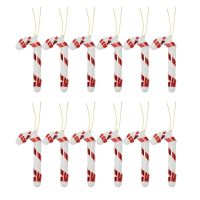 12 Pack Christmas Candy Cane Ornaments Perfect for a Festive &amp; Fun Home!