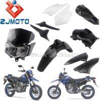 □☎มอเตอร์ไซค์วิบากครอบบังโคลนหน้าสำหรับคาวาซากิ KLX 250 250S 2008-19ชุดแผงโครงสร้างตัวถังพลาสติกสำหรับรถมอเตอร์ครอส