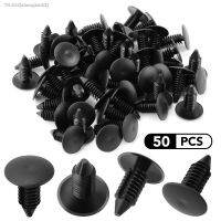 ✢◄✷ 50Pcs Car Fastener 8mm Hole Clips Rivet For peugeot 307 206 308 3008 306 407 205 508 406 1007 Traveller Expert