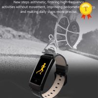 man woman business Bluetooth Smart band Bracelet Color LCD Pedometer Smart Wristband Heart Rate Monitor Blood Pressure SmartBand  Pedometers