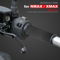 ที่จับของมอเตอร์ไซค์ป้องกันการสั่นสะเทือนสำหรับยามาฮ่า Tmax Tech Max 500 530 560 Nmax 125 155 Xmax 150 300อุปกรณ์เสริม2001-2021 2022ฝาครอบ2023