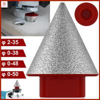 บิต Chamfer นูนเพชรดอกสว่านเจาะอ่างเคาน์เตอร์เพชรมืออาชีพทรงกรวยดอกสว่านเจาะอ่างเคาน์เตอร์มืออาชีพทนทานดอกสว่านเจาะบิต Chamfer เพชรที่แข็งแรง