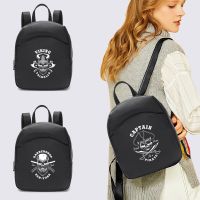 2022 Fashion Women Mini Backpack Multifunction Small Backpacks Casual Simple Skull Printing Student Bookbags Travleing  Rucksack 【AUG】