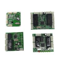 QSR STORE mini module design ethernet switch circuit board for 10/100mbps 3/4/5/8 port PCBA OEM Motherboard