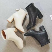 boot nữ thời trang chất da mềm êm chân tôn dáng mẫu mới 2023
