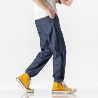 8xl oversized mens casual jeans loose summer slim jogger pants