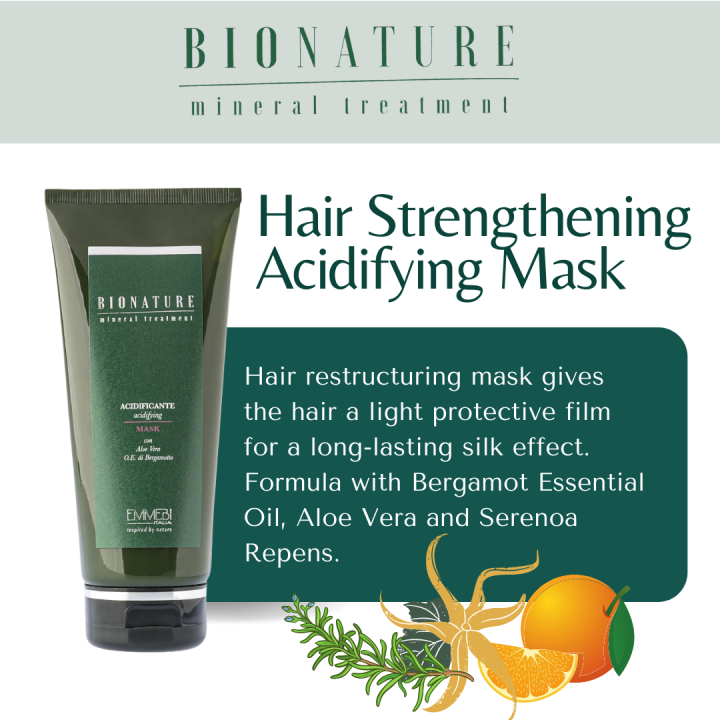 [FREE GIFT] Bio Nature Mineral Treatment Hair Strengthening Acidifying ...