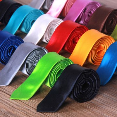 35 Colors New Mens Stylish 5cm Skinny Solid Color Neck Tie Necktie You Pick Colors Gravata Corbata Fashion