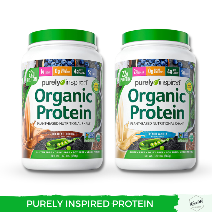 Purely Inspired Organic Protein, PlantBased Nutrition 680g Lazada PH