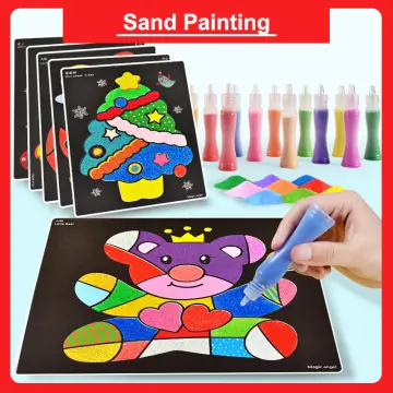 Foil Art Box Kit - 6-in-1  Sand Art Kids Art and Craft Singapore