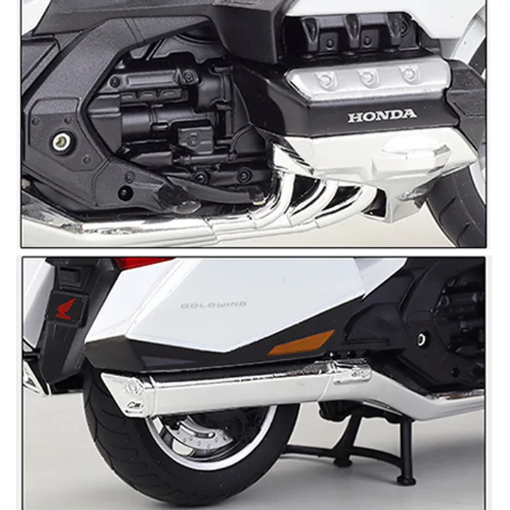 Mô hình moto Honda Goldwing 2020 tỉ lệ 1:12 WELLY 