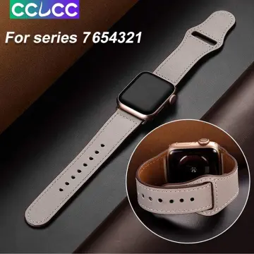 Nylon Leather Strap for Apple Watch Band Series 7 6 5 4 Leisure Men Women  Sports Bracelet iWatch 38mm 40mm 41mm 42mm 44mm 45mm |Watchbands